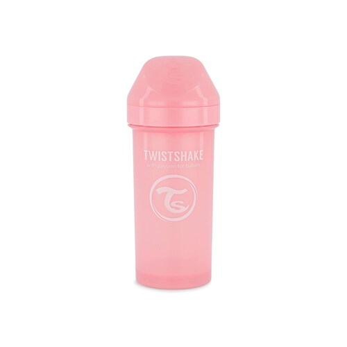 Vaso Kid Cup Twistshake 12 Oz Rosa Paste