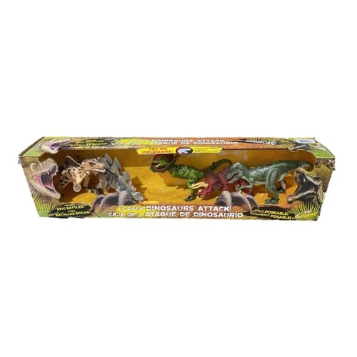 Set Ataque De Dinosaurios Kid Galaxy 5pz.