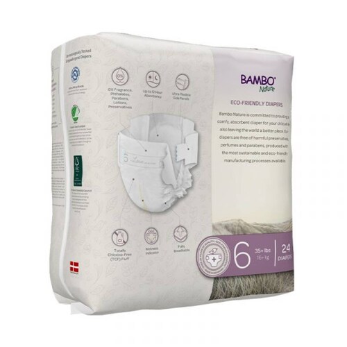 Pañales Bambo Nature Dream 24pz Talla 6