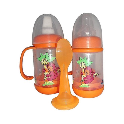 Sistema Dosificador Papilla Nuby Naranja.