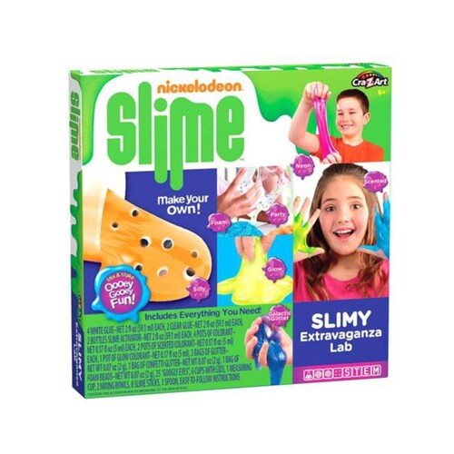 Kit Slime Nickelodeon Cra-z-art Extravag