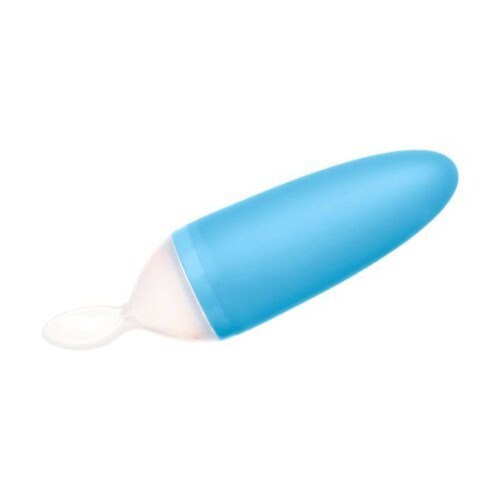 Dispensador De Papilla Boon Squirt Azul