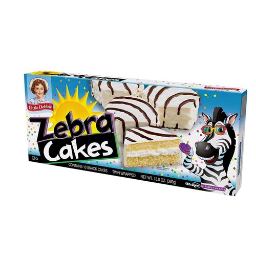 Pastelitos Little Debbie Zebra 369gr.