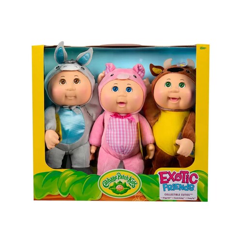 Cabbage Patch Kids Cuties Exotic Gris