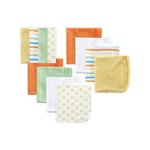 Toallitas Luvable Friends 12pz Amarillo