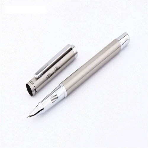 Pluma Fuente Marca Hero Modelo 926 Acero