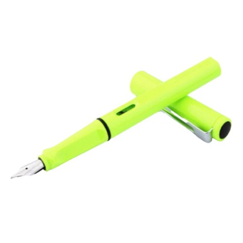 Pluma Fuente Marca Jinhao Modelo 599   Verde Fosforescente