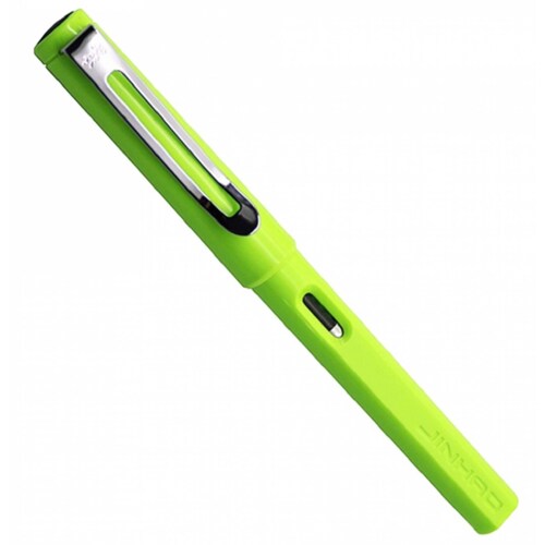 Pluma Fuente Marca Jinhao Modelo 599   Verde Fosforescente
