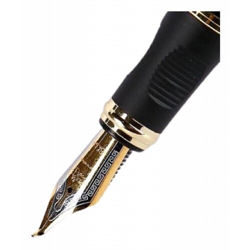 Pluma Fuente Marca Jinhao Punta 1mm Modelo X450 Espiral Roja