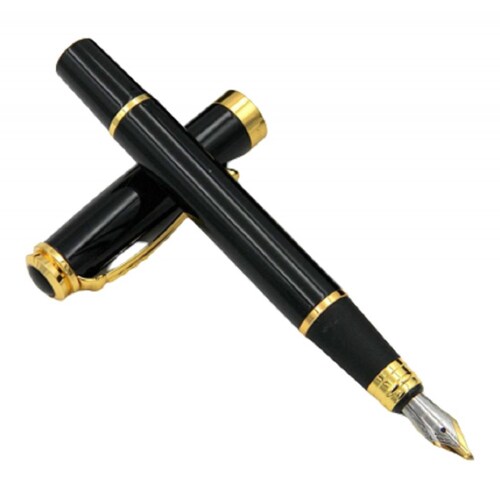 Pluma Fuente Marca Jinhao Modelo 500 Color Negro
