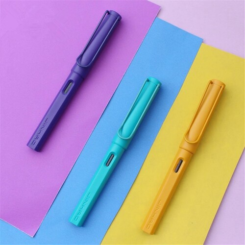 Pluma Fuente Bolígrafo Marca Jinhao 619   Color Aguamarina