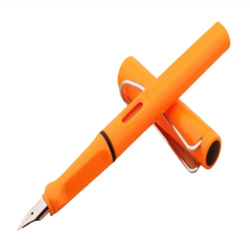 Pluma Fuente Bolígrafo Marca You Ping Modelo 555   Naranja