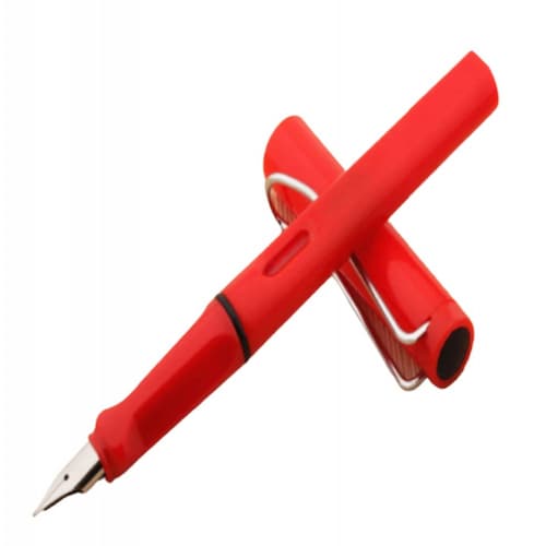 Pluma Fuente Bolígrafo Marca You Ping Modelo 555   Rojo