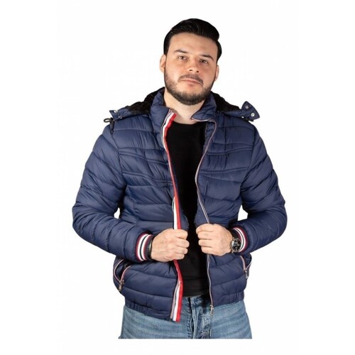 Chamarra Pluma De Ganso Sintética Hombre