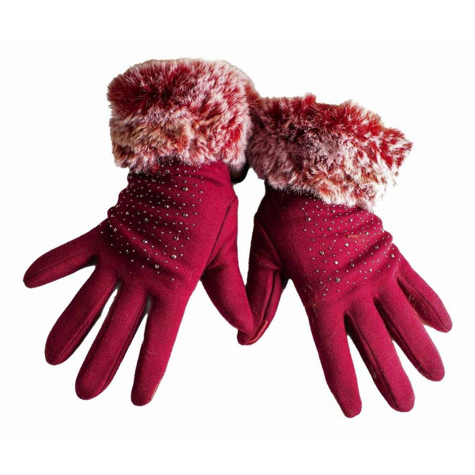 Guantes de invierno elegantes y calientitos para mujer Sears