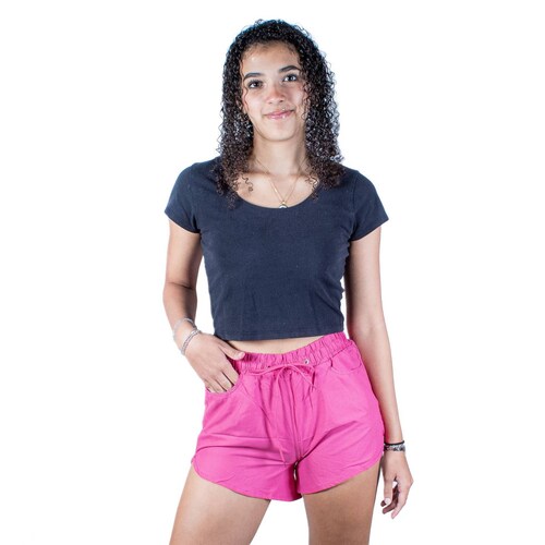 Short De Baño Bañador Para Dama Colores Lisos