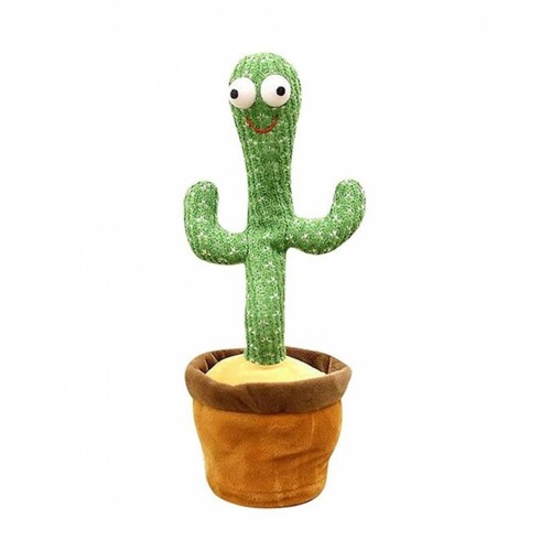 Cactus bailarin juguete interactivo parlante con musica y luz