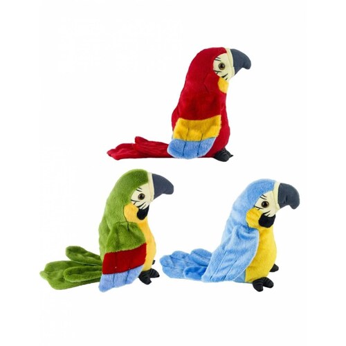 Guacamaya parlante Baila Se mueve Juguete interactivo.
