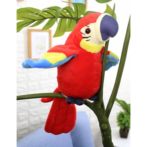 Guacamaya parlante Baila Se mueve Juguete interactivo.