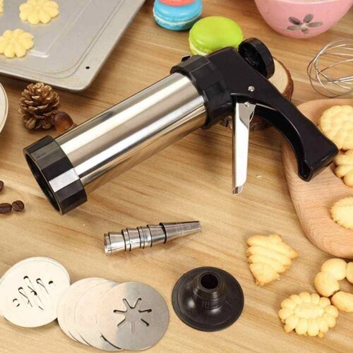 MÁQUINA PARA GALLETAS Y DECORACIÓN TIPO PRENSA MANUAL