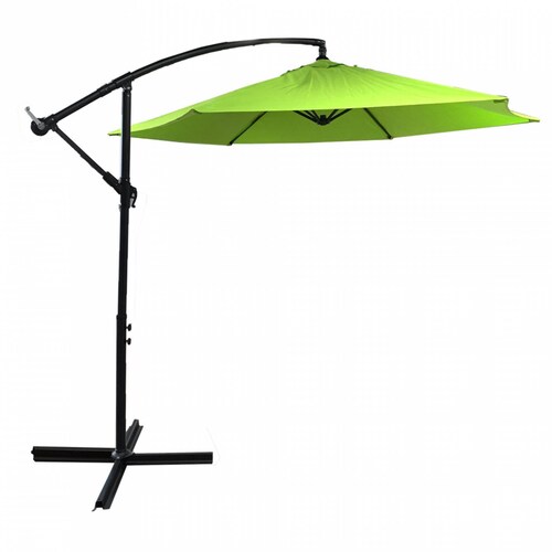 SOMBRILLA PARA JARDIN BRAZO LATERAL VERDE