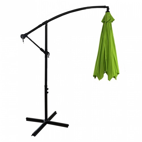 SOMBRILLA PARA JARDIN BRAZO LATERAL VERDE