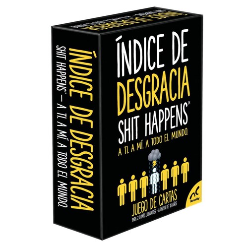 JUEGO DE MESA GRADOS DE MISERIA SHIT HAPPENS 