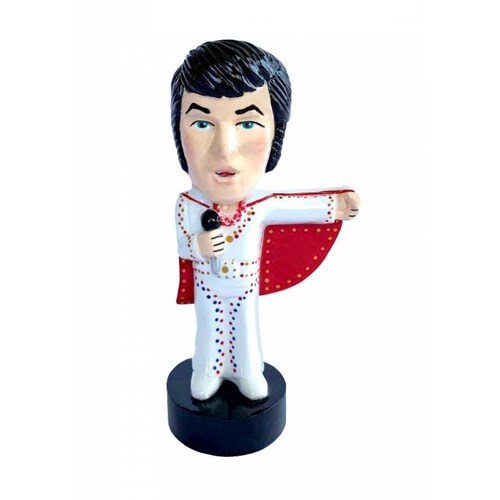 Figura de Elvis Presley, el Rey del Rock 
