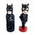 Figuras de Batman y Gatúbela 
