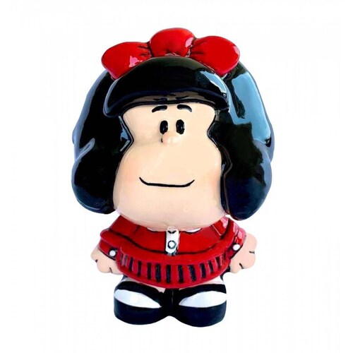 Figura de Mafalda para colgar con gancho 