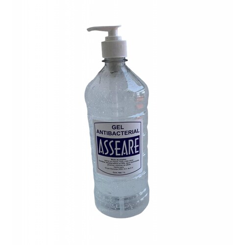 Gel antibacterial al 70% botella 1 litro 