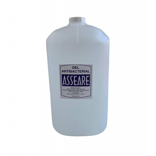 Gel antibacterial al 70% garrafón 4 litros 