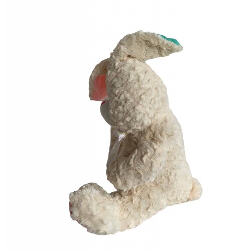 Conejo de Peluche Blanco Mediano 