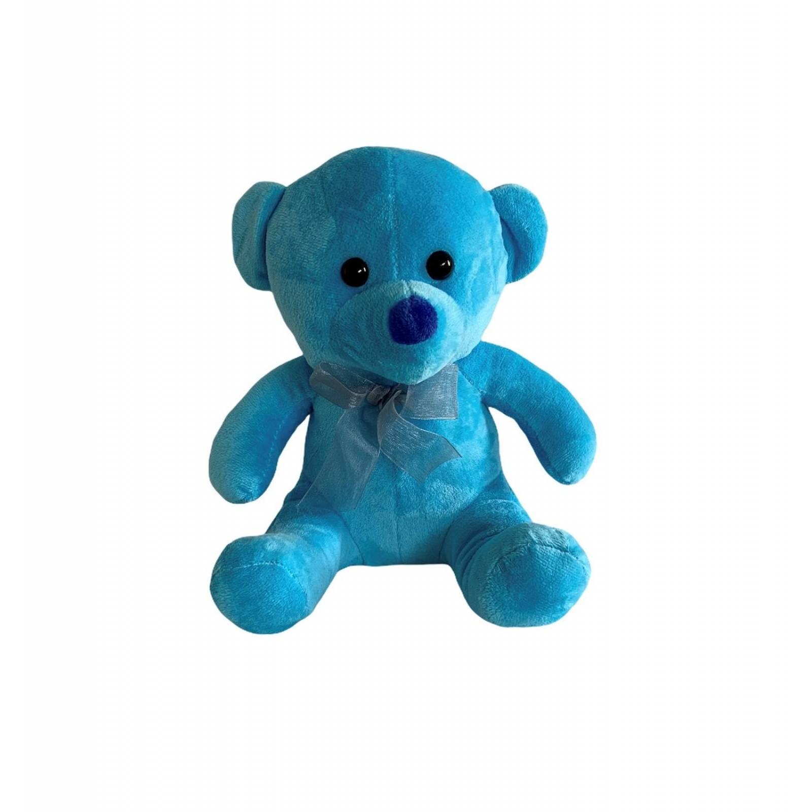 Oso peluche azul deals