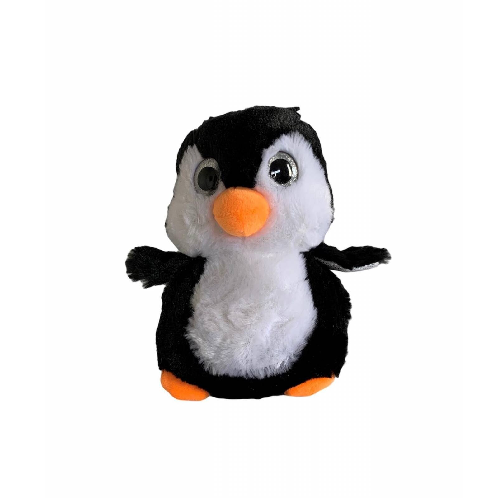 Animal de peluche sustancia irse animal pingüino Baby gris 16 cm 