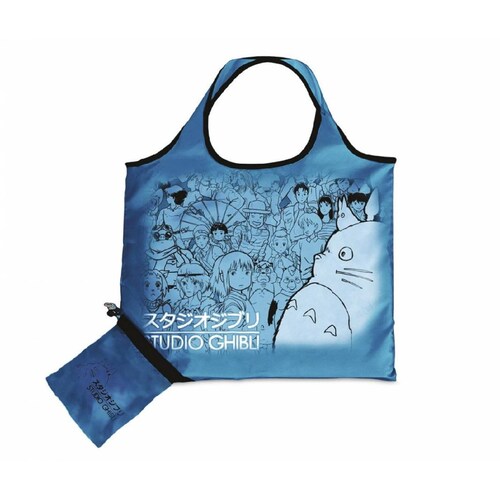 BOLSA PLEGABLE STUDIO GHIBLI COLLAGE 