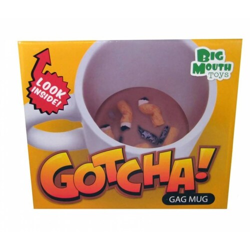 TAZA DE BROMA DE CIGARROS 