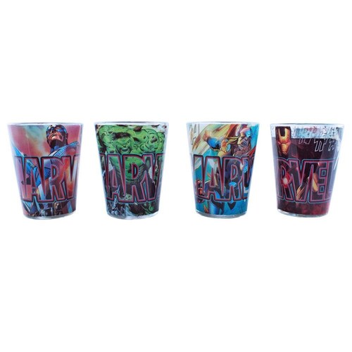 VASOS CON DISEÑO DE MARVEL 