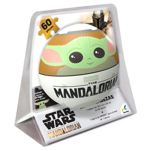 Rompecabezas Star Wars The Mandalorian 60 Piezas Esfera 
