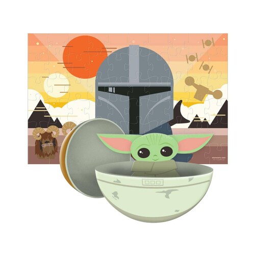 Rompecabezas Star Wars The Mandalorian 60 Piezas Esfera 
