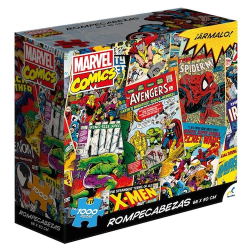 Rompecabezas Adulto Marvel Comics 1000 Piezas 