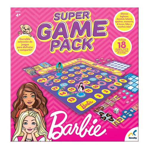 Super Game Pack Barbie 