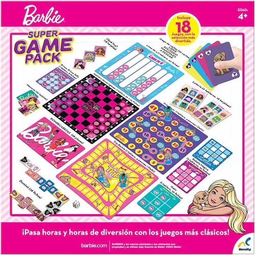 Super Game Pack Barbie 