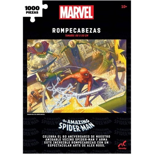 Rompecabezas Spiderman 1000 piezas coleccionable 