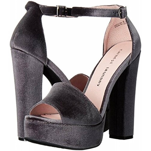 Zapatilla de Plataforma Chinese Laundry, Smoke 