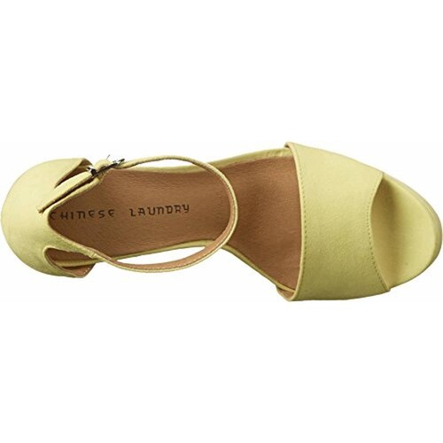 Zapatillas de plataforma de Chinese Laundry Color Limón 