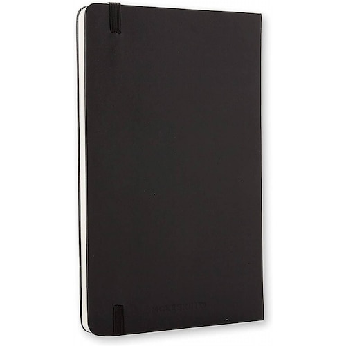 Libreta Moleskine Pasta Dura Negro Hoja Blanca 