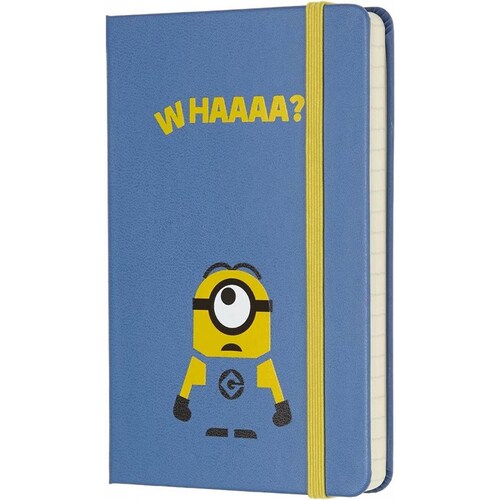 Libreta Moleskine Bolsillo Minions Hoja Rayada Pasta Dura 