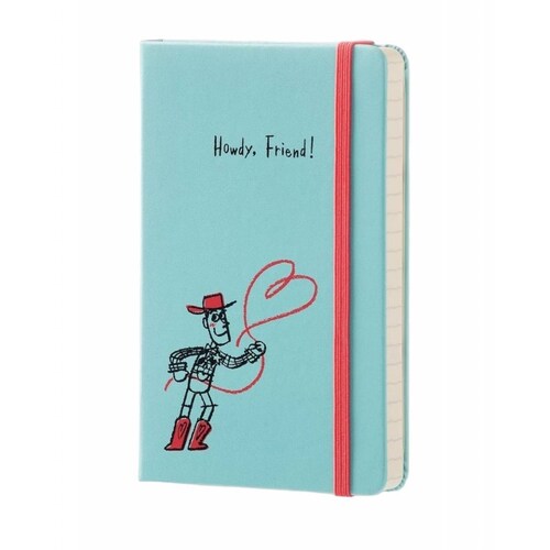 Libreta Moleskine Bolsillo Toy Story Pasta Dura 