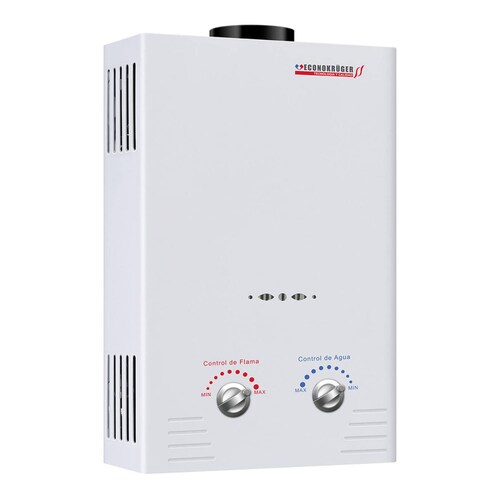 Calentador Boiler Instantáneo 6 Lts Gas Natural Krüger 